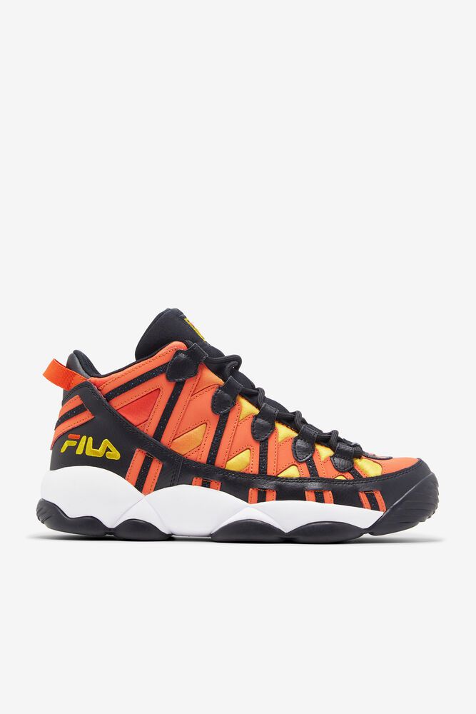 Fila Stackhouse Spaghetti Orange Sneakers Mens - NZ 41396-XPRL